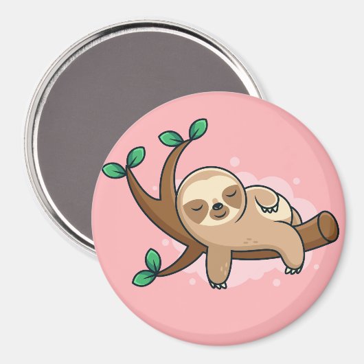 Sloth Magnet (Vorderseite/Rückseite)