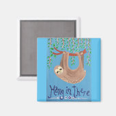 Sloth Magnet (Vorderseite/Rückseite)