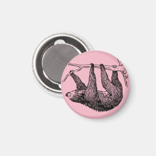 Sloth Magnet (Vorderseite/Rückseite)