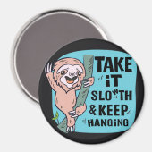 Sloth Magnet (Vorderseite/Rückseite)