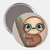 Sloth Magnet (Vorderseite/Rückseite)