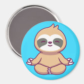 Sloth Magnet (Vorderseite/Rückseite)