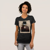 Sloth-Mann viktorianisches Steampunk anthropomorph T-Shirt (Vorne ganz)