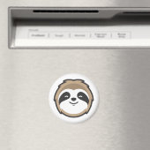 Sloth Mascot Magnet (In Situ (Geschirrspüler))