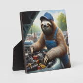 Sloth Mechanic Fotoplatte (Vorderseite)