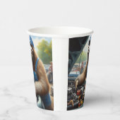 Sloth Mechanic Pappbecher (Rechts)