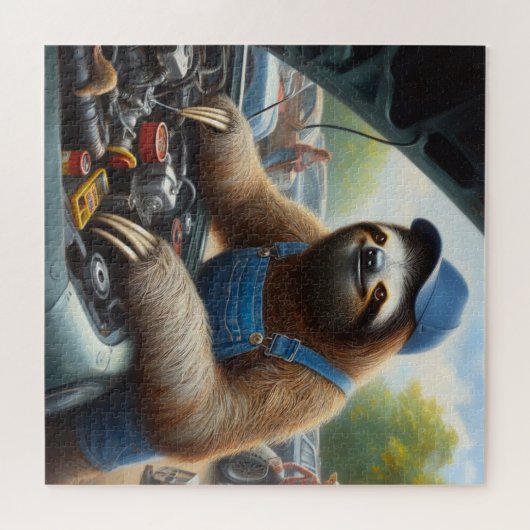 Sloth Mechanic Puzzle (Horizontal)