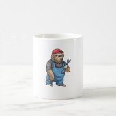 Sloth Mechanic Wrench Classic T-Shirt Kaffeetasse (Mittel)