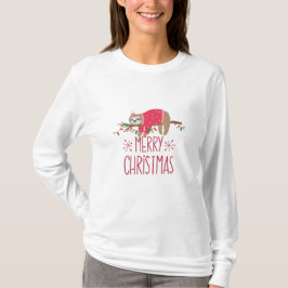 Sloth Merry Christmas T-Shirt