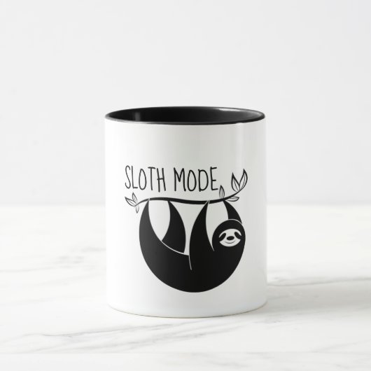 Sloth-Mode-Tasse Tasse (Zentrum)