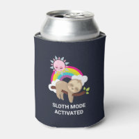 Sloth-Modus aktiviert lustige Illustration