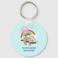 Sloth-Modus aktiviert lustige Illustration