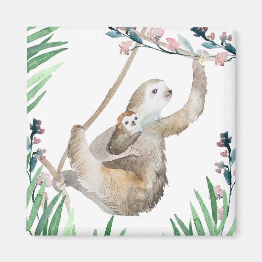 Sloth Momma Magnet (Vorne)