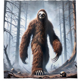Sloth Monster Duschvorhang