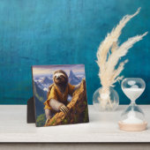 Sloth Mountain Climbing Fotoplatte (InSitu)