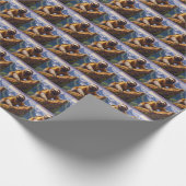 Sloth Mountain Climbing Geschenkpapier (Ecke)