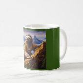 Sloth Mountain Climbing Kaffeetasse (VorderseiteRechts)