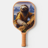 Sloth Mountain Climbing Pickleball Schläger (Rückseite)