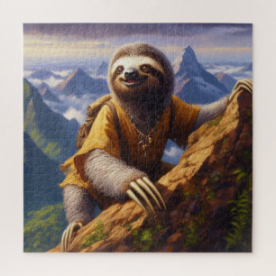 Sloth Mountain Climbing Puzzle