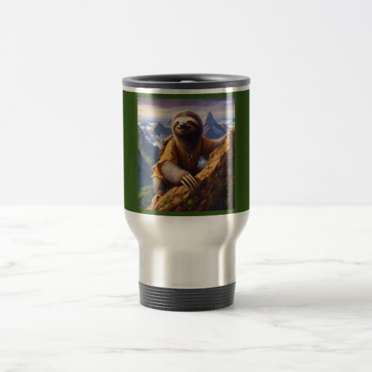 Sloth Mountain Climbing Reisebecher (Mittel)