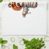 Sloth Mummy Halloween Classic T - Shirt Geschirrtuch (Gefaltet)