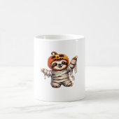 Sloth Mummy Halloween Classic T - Shirt Kaffeetasse (Mittel)