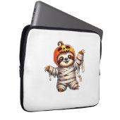 Sloth Mummy Halloween Classic T - Shirt Laptopschutzhülle (Vorne Rechts)