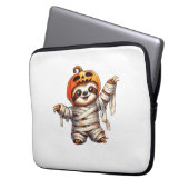 Sloth Mummy Halloween Classic T - Shirt Laptopschutzhülle (Vorderseite Links)