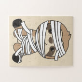 Sloth Mummy Pumpkin Sloths Happy Halloween Jigsaw Puzzle (Horizontal)