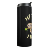 sloth my spirit animal thermosbecher (Nach links gedreht)