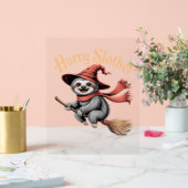 Sloth Niedlich Halloween Witz Funny Essential T -  Acrylschild (Hochzeit)