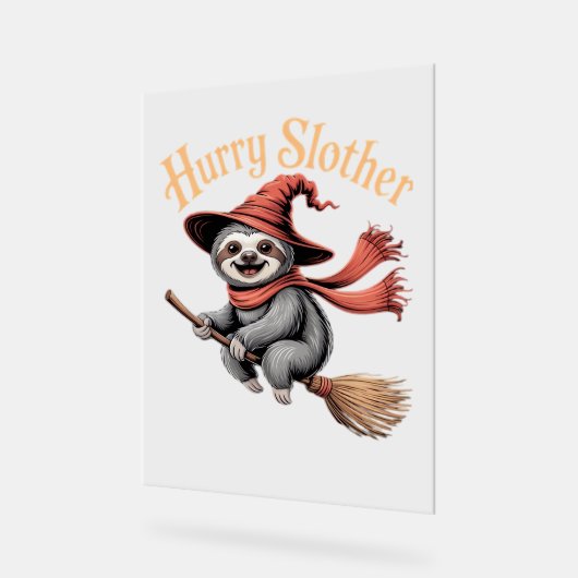 Sloth Niedlich Halloween Witz Funny Essential T - Acrylschild (Winkel)