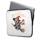 Sloth Niedlich Halloween Witz Funny Essential T -  Laptopschutzhülle (Vorderseite Links)