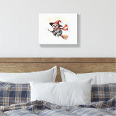 Sloth Niedlich Halloween Witz Funny Essential T - Leinwanddruck (Insitu (Schlafzimmer))