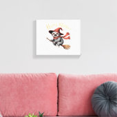 Sloth Niedlich Halloween Witz Funny Essential T - Leinwanddruck (Insitu (Wohnzimmer))