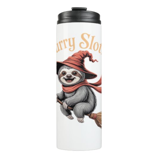 Sloth Niedlich Halloween Witz Funny Essential T -  Thermosbecher (Vorderseite)