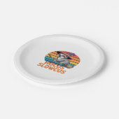 Sloth Niedlich Hexe Funny Halloween Essential T -  Pappteller (Schrägansicht)