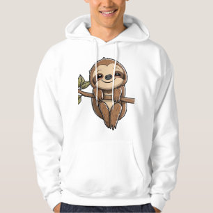 Sloth Niedlich Sloth Niedlicher Cartoon Hoodie