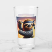 Sloth Ninja Glas (Rückseite)