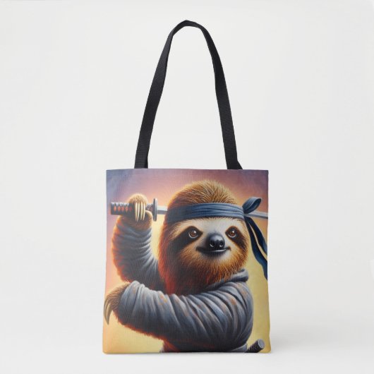 Sloth Ninja Tasche (Vorderseite)