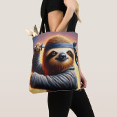 Sloth Ninja Tasche (Von Nahem)