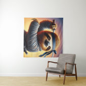 Sloth Ninja Wandteppich (Beispiel (Horizontal))