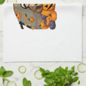 Sloth-o-ween Classic-T - Shirt Geschirrtuch (Gefaltet)