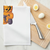 Sloth-o-ween Classic-T - Shirt Geschirrtuch (Viertel Falte)