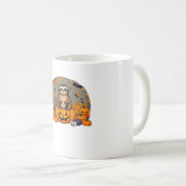 Sloth-o-ween Classic-T - Shirt Kaffeetasse (VorderseiteRechts)