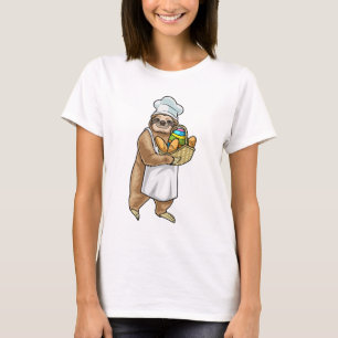 Sloth Oaster Baker T-Shirt
