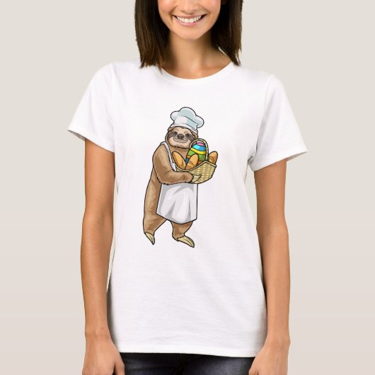 Sloth Oaster Baker T-Shirt (Vorderseite)