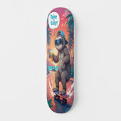 Sloth on Wheels Edition 1 Skateboard (Vorderseite)