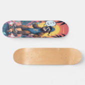 Sloth on Wheels Edition 2 Skateboard (Horizontal)