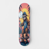 Sloth on Wheels Edition 2 Skateboard (Vorderseite)